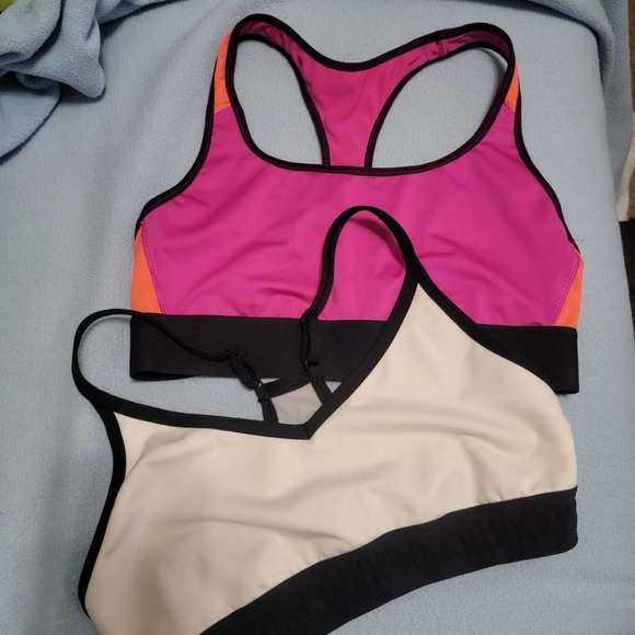 ×2 M Victoria's secret PINK ultimate no‎ sports bra & victoria sport racerback - Picture 1 of 11